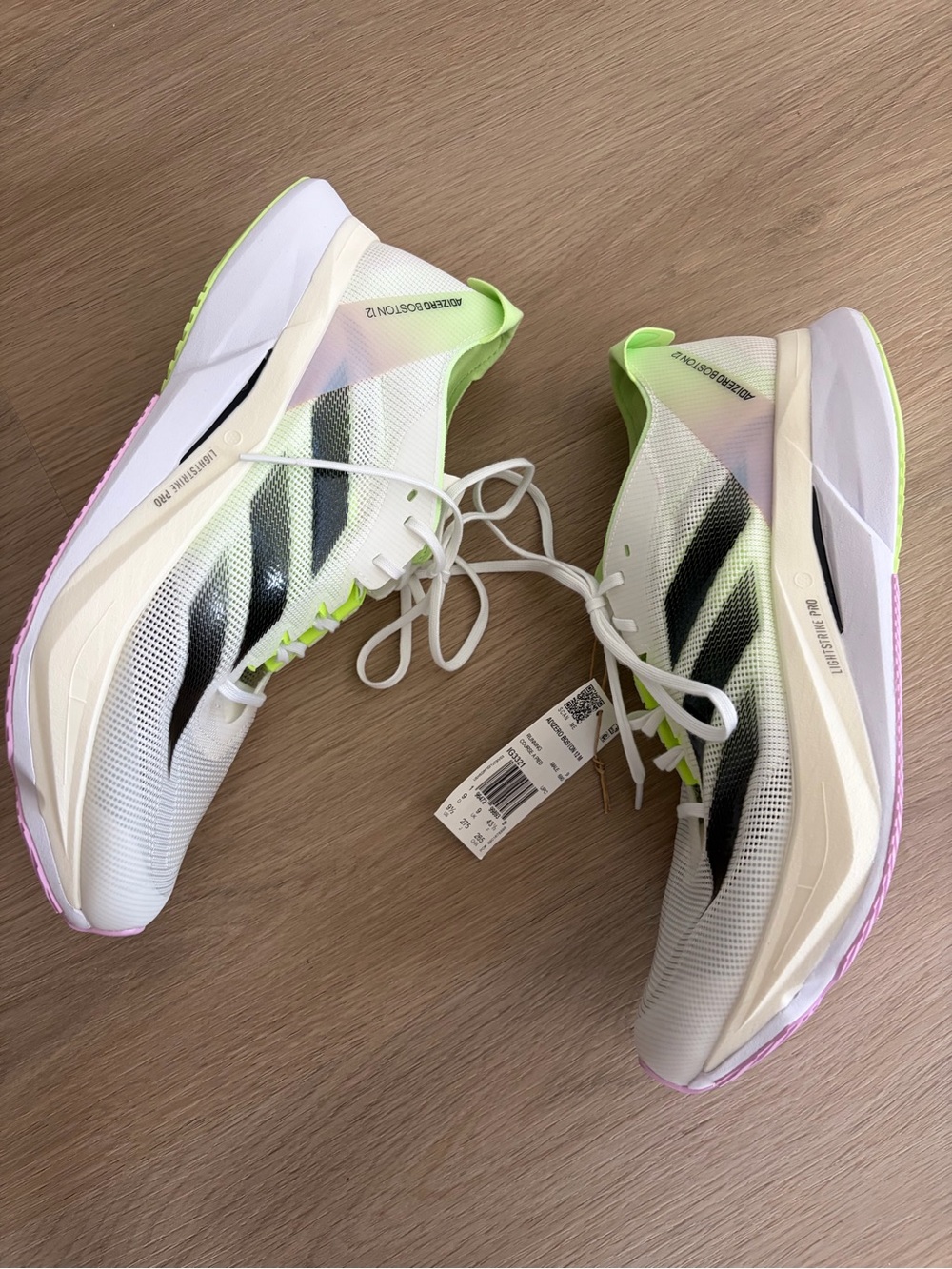 Adidas Adizero Boston 12 Sneakers Men’s Size 9.5 NEW - Picture 3 of 8